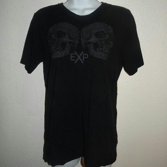 Express Other - $10 Sale! Express Skull Black Shirt